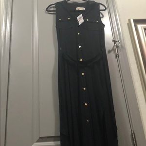 MK Long Black Dress